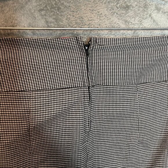 Y2K Charlotte Russe Women Dark Goth Coquette Micro Houndstooth Pencil Skirt 8 - Picture 5 of 13